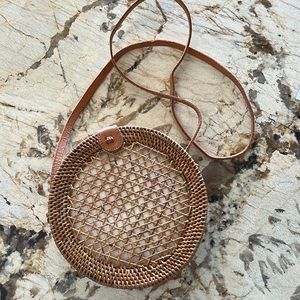 Rattan Handwoven Purse (Straw Studios Made in Bali)
